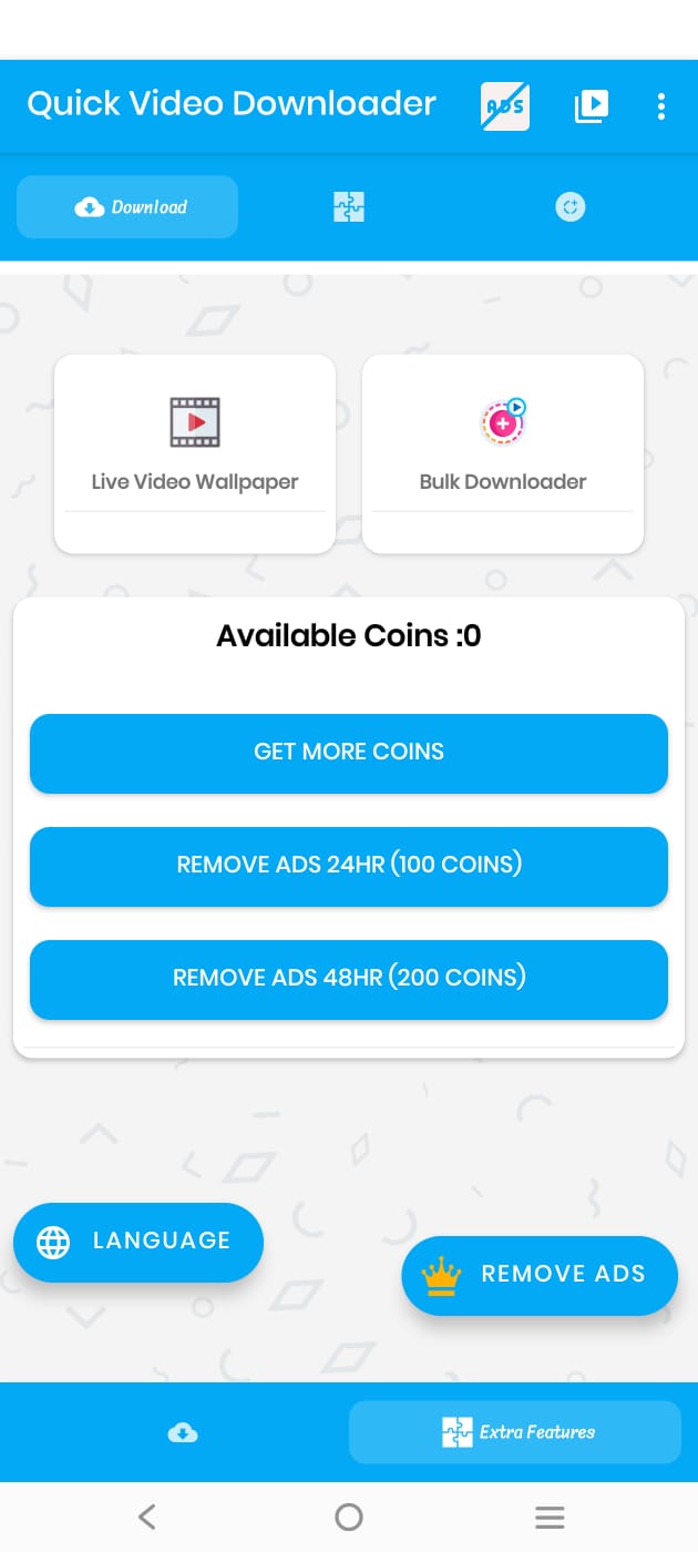 Extra Features — Live Video Wallpaper & Bulk Downloader